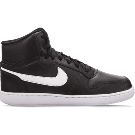 Nike Ebernon Mid 001 Black sort