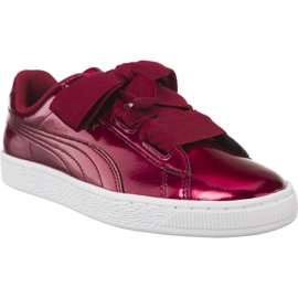 Puma Kurv Heart Glam Jr. 702 rød