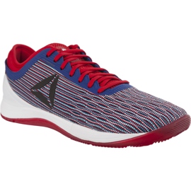 Reebok Crossfit Nano 8 0 Flexweave 031 Fremragende Red Team Dark Royal White flerfarvet