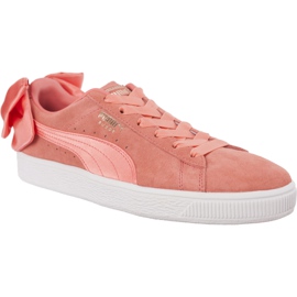 Puma Suede Bow Wn S Shell Pink Shell Pink lyserød