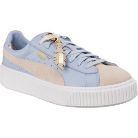 Puma Kurv Platform Coachella Wns Fm Sølv Peony Cashmere Blue brun blå flerfarvet