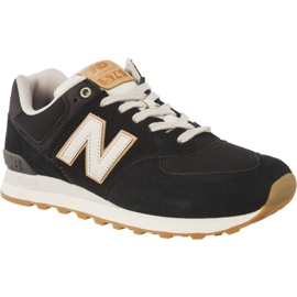 New Balance Ml574oua Castlerock Med Moonbeam sort