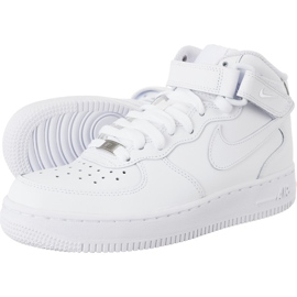 Nike Luftforsvar 1 Midt 113 hvid