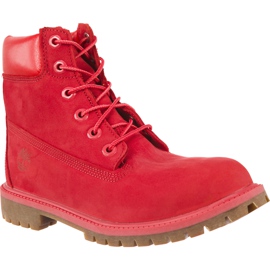 Timberland 6 tommer Premium Vandtæt Boot Tomat rød