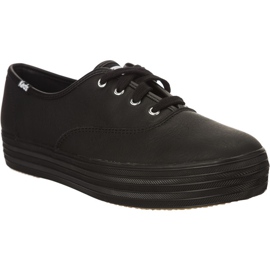 Keds Triple Core læder 749 sort