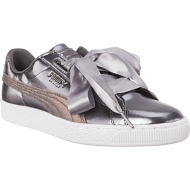 Puma Kurv Hjerte Lunar Lux Jr Røget Perle grå