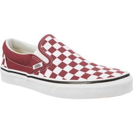 Vans Classic SLIP-ON Qcj hvid flerfarvet rød