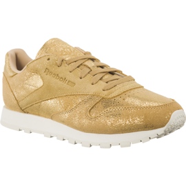 Reebok Klassisk læder shimmer guldkridt gylden