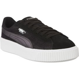 Puma Suede Platform Wn 403 sort flerfarvet