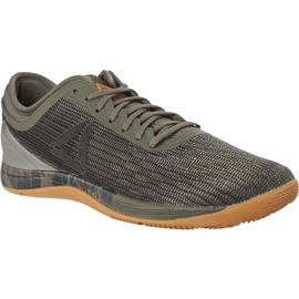 Reebok Crossfit Nano 8 0 Flexweave 038 Hunter Green Coal Khaki Bright Lava flerfarvet