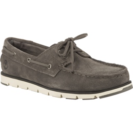 Timberland Camden Falls Suede Boat Sko Gunmetal grå