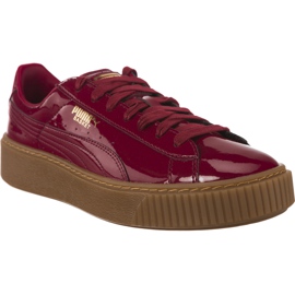 Puma Basket Platform Patent Wns 404 flerfarvet rød