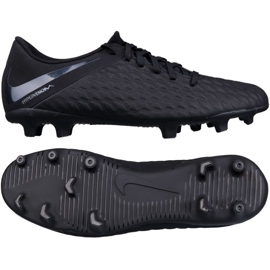 Nike Hypervenom Phantom 3 Club FG 3 M AJ4145-001 fodboldsko sort