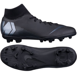 Nike Mercurial Superfly 6 Club Mg M AH7363-001 fodboldsko sort sort
