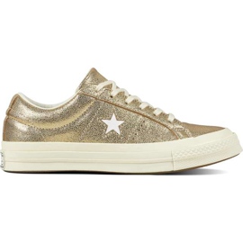Converse C161589 Enstjernet Guld Egret Egret gylden