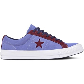 Converse C161618 One Star Carnival Pack Deep Rhododendron Periwinkle violet lyserød