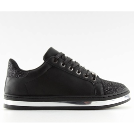 Sorte damesneakers BK-81 Sort