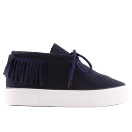 Marineblå damesneakers A-63 D.BLÅ marine blå