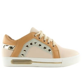 Kvinder BH-115 Camel sneakers beige flerfarvet