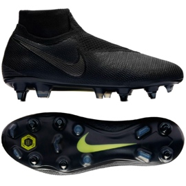 Nike Phantom VSN Elite DF SG Pro AC M AO3264-001 fodboldstøvler sort