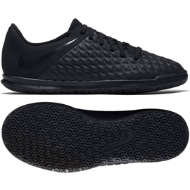 Nike Hypervenom PhantomX 3 Club Ic Jr AJ3789-001 fodboldsko sort sort