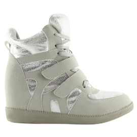 Grå Dame grå sneakers 925-Y Grå