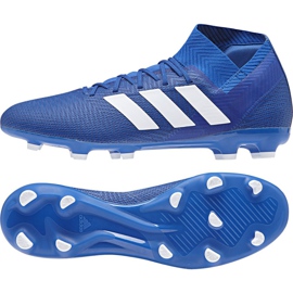 Adidas Nemeziz 18.3 Fg M DB2109 fodboldstøvler flerfarvet blå