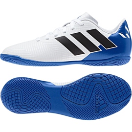 Adidas Nemeziz Messi Tango In Jr DB2398 fodboldstøvler blå hvid