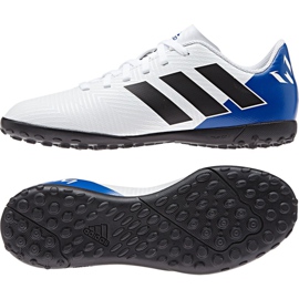 Adidas Nemeziz Messi Tango In Jr DB2401 fodboldstøvler hvid hvid