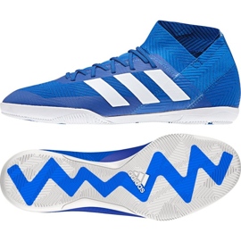 Adidas Nemeziz Tango 18.3 In M DB2196 fodboldsko blå blå