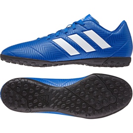 Adidas Nemeziz Tango 18.4 Tf M DB2264 fodboldstøvler flerfarvet blå