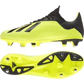 Adidas X 18.3 Sg M AQ0710 fodboldstøvler gul gul