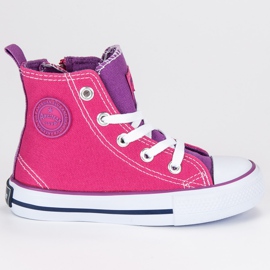 American Club American Ankel Sneakers lyserød