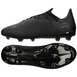 Adidas X 18.2 Fg M DB2182 fodboldstøvler sort sort
