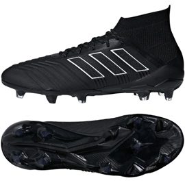 Adidas Predator 18.1 Fg M DB2038 fodboldstøvler sort sort