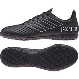 Adidas Predator Tango 18.4 Tf M DB2140 fodboldstøvler sort sort