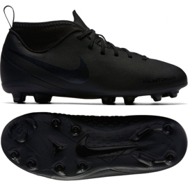 Nike Phantom Vsn Club Df Fg Jr AO3288-001 fodboldsko flerfarvet sort