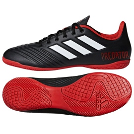 Indendørssko adidas Preadator Tango 18.4 In M DB2136 sort sort