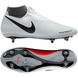 Nike Phantom Vsn Academy Df Sg AO3260-060 fodboldsko hvid grå