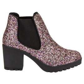 Corina Moderigtige Jodhpur støvler violet