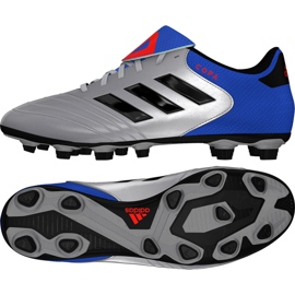 Adidas Copa 18.4 FxG M DB2458 fodboldstøvler grå sølv