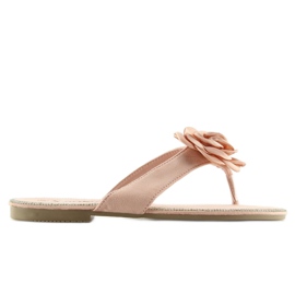 Pink CK31P Pink flip-flops lyserød