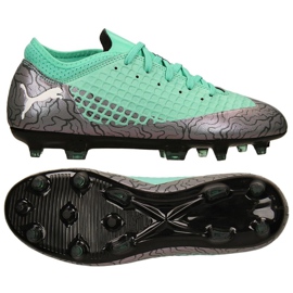 Puma Future 2.4 Fg Ag Jr 104844 01 fodboldstøvler grå grøn