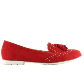 Rød Dame loafers 22-05 Rød