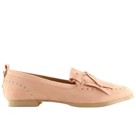 Pink lyserøde loafers til kvinder G242 Pink