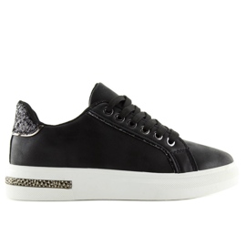 Sorte damesneakers AB-52 Sort