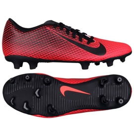 Nike Bravata II FG 844436-601 fodboldsko rød