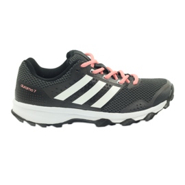 Løbesko adidas Duramo 7 Trail W sort lyserød grå