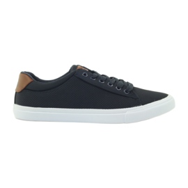 American Club Amerikanske sneakers sneakers herresko brun marine blå