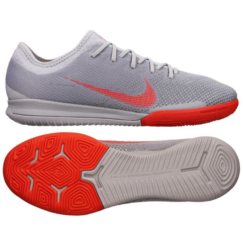 Nike Mercurial Vapor 12 Pro indendørs sko grå
